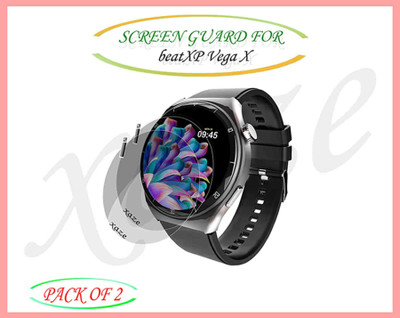 XAZE Screen Guard for beatXP Vega X Smartwatch(Pack of 2)