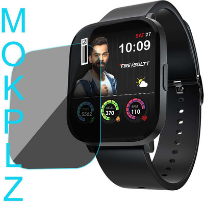 MOKPLZ Screen Guard for FIRE BOLTT NINJA 2 MAX(Pack of 1)