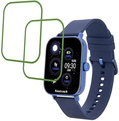 Aaruteck Screen Guard for NEW FASTRACK REFLEX VOX 2.0 SMART WATCH SCREEN GUARD(Pack of 2)