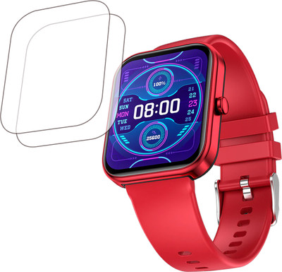 ejzatex Screen Guard for Fire-Boltt Wonder Smartwatch screen guard(Pack of 2)