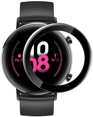 VOLMERE Screen Guard for Huawei Watch GT 2 42mm Full Coverage High Definition Flexible PMMA Film(Pack of 1)