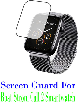 ejzatex Screen Guard for BOAT STORM CALL 2 SMARTWATCH, SCREEN GUARD(Pack of 1)