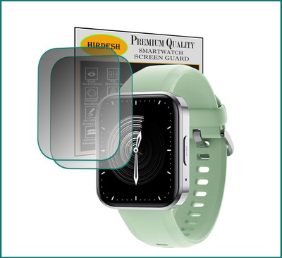 hirdesh Screen Guard for DIZO Watch D Talk(Pack of 2)