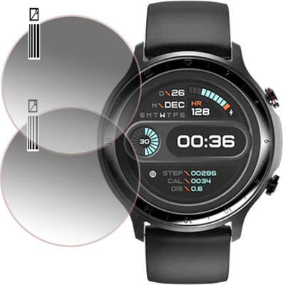 ejzatex Screen Guard for NOISEFIT ACTIVE SPO2 SMARTWATCH(Pack of 2)