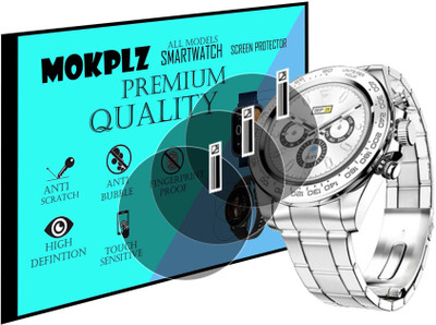 MOKPLZ Screen Guard for FIRE BOLTT BLIZZARD SMARTWATCH(Pack of 3)