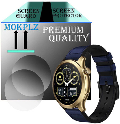 MOKPLZ Screen Guard for NOISE NOISEFIT CREW PRO SMARTWATCH(Pack of 2)