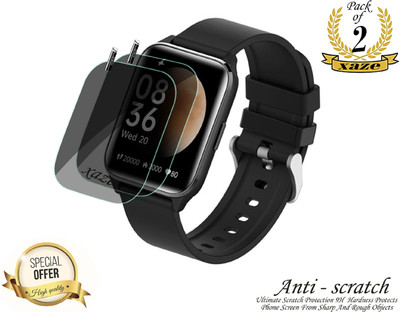 XAZE Screen Guard for Fastrack Reflex Nitro Smartwatch(Pack of 2)