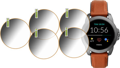 EJZATI Screen Guard for Fossil Gen 5E Smartwatch(Pack of 5)