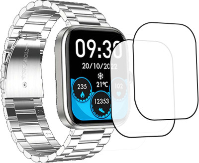 TWUAOP Screen Guard for FIRE BOLTT ENCORE SMARTWATCH(Pack of 2)