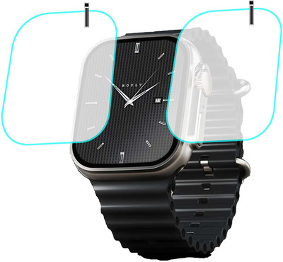 TWUAOP Screen Guard for BOULT DIVE EVO SMARTWATCH(Pack of 2)