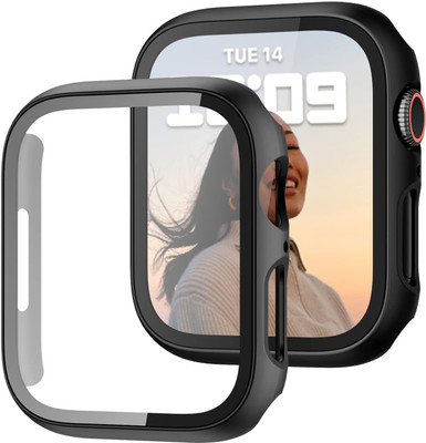LNKART Screen Guard for Case with Tempered Glass Screen Protector for Apple Watch Series 6/5/4/SE 44mm, Slim Guard Bumper Full Coverage Hard PC Protective Cover HD Ultra-Thin Cover for iWatch 44mm(Pack of 1) LNKART Screen Guard for Case with Tempered Glass Screen Protector for Apple Watch Series 6/5/4/SE 44mm, Slim Guard Bumper Full Coverage Hard PC Protective Cover HD Ultra-Thin Cover for iWatch 44mm(Pack of 1)