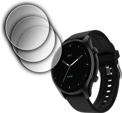 ejzatex Screen Guard for BOAT LUNAR CONNECT PLUS SMARTWATCH, SCREEN TEMPERED(Pack of 3)