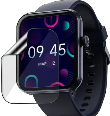 CUBES Screen Guard for boAt Cosmos Plus, 1.78 inch AMOLED Display Smartwatch | Crack proof | Touch Sensitive | Unbreakable | Ultra Thin | Edge To Edge TPU Film(Pack of 2)