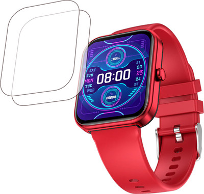 ejzatex Screen Guard for Fire-Boltt Wonder Smartwatch screen guard(Pack of 2)