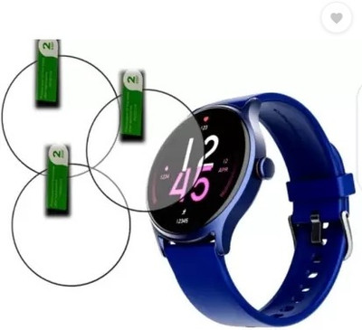 LIGHTWINGS Screen Guard for BOAT LUNAR VISTA SMART WATCH TEMPERED GLASS (PACK OF 3)(Pack of 3)