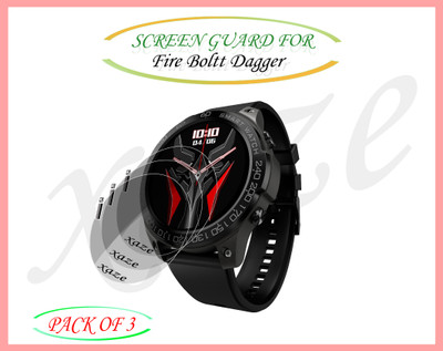 XAZE Screen Guard for Fire Boltt Dagger Smartwatch(Pack of 3)