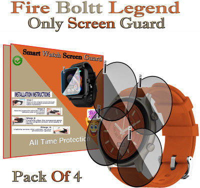 daffin Screen Guard for Fire Boltt Legend(Pack of 4)