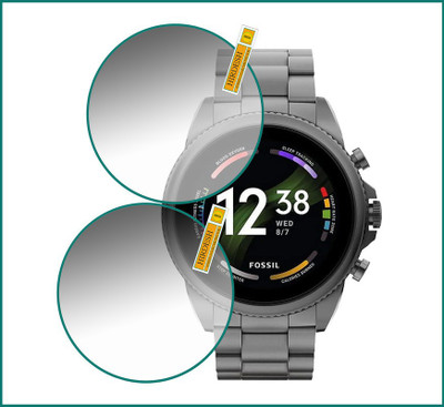 HIDEOUS Screen Guard for Fossil Gen 6(Pack of 2)