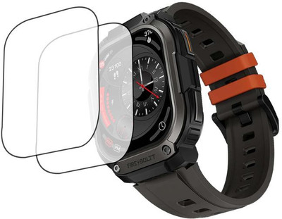 GLAMEECH Screen Guard for Fireboltt Clickk Smartwatch (4GB), Fireboltt Clickk Smartwatch, Fireboltt Clickk, Fireboltt Click watch(Pack of 2)