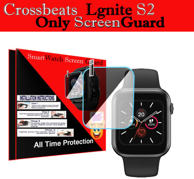 HIDEOUS Screen Guard for Crossbeats Ignite S2(Pack of 1)