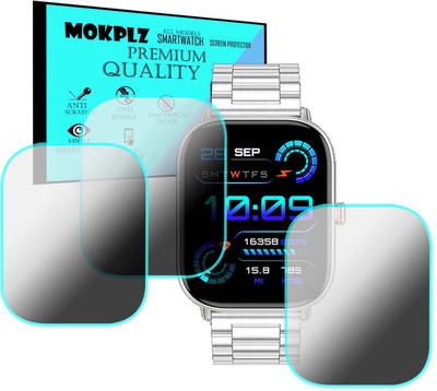 MOKPLZ Screen Guard for FIRE BOLTT STARLIGHT SMARTWATCH(Pack of 3)