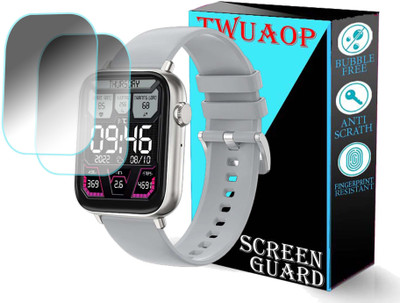 TWUAOP Screen Guard for FIRE BOLTT NINJA FIT PRO SMARTWATCH(Pack of 2)