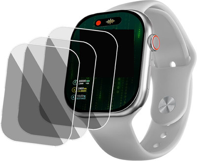 XAZE Screen Guard for Crossbeats Ignite Nexus Smartwatch(Pack of 3)