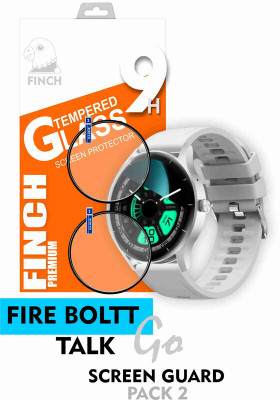 FINCH Screen Guard for FIRE BOLTT TALK GO(Pack of 2)