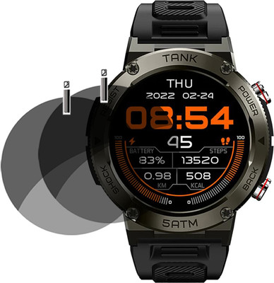 TXGO Screen Guard for Kospet Tank T1 Smartwatch(Pack of 2)