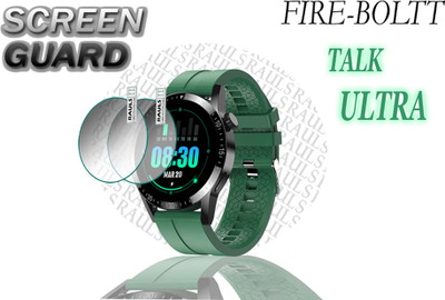 rauls Screen Guard for Fire-Boltt Talk ultra Smart Watch(Pack of 2)