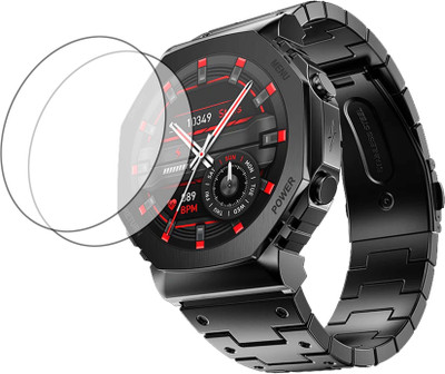 TWROP Screen Guard for FIRE BOLTT OBSIDIAN SMARTWATCH SCREEN GUARD(Pack of 2)