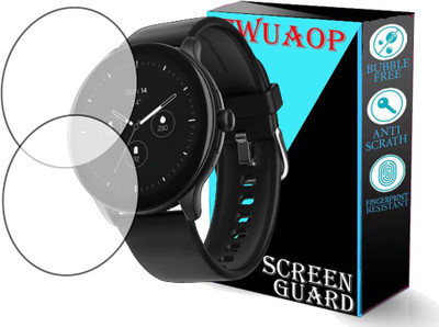 TWUAOP Screen Guard for BOAT WAVE PRIMIA TALK SMARTWATCH(Pack of 2)