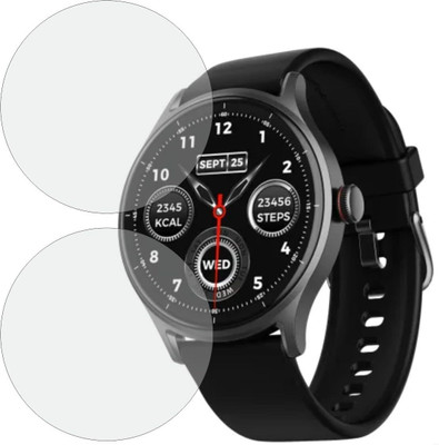 CUBES Screen Guard for boAt Lunar Mirage, 1.52 inch Round HD Display Smartwatch | Crack proof | Touch Sensitive | Unbreakable | Ultra Thin | Edge To Edge TPU Film(Pack of 2)