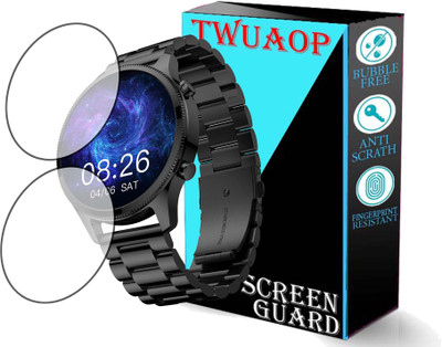 TWUAOP Screen Guard for NOISE HALO PLUS SMARTWATCH(Pack of 2)