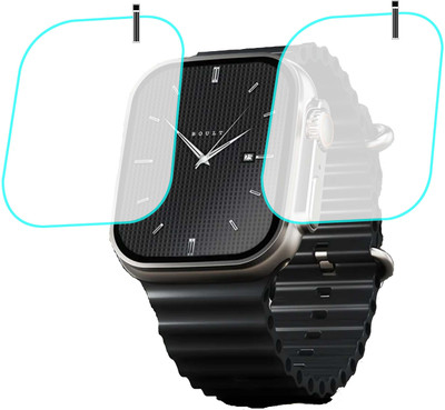 TWUAOP Screen Guard for BOULT DIVE EVO SMARTWATCH(Pack of 2)