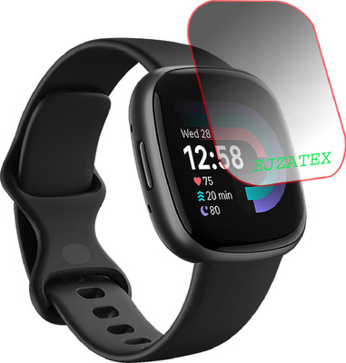 ejzatex Screen Guard for FITBIT VERSA 4 SMARTWATCH(Pack of 1)