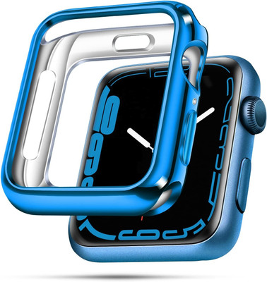 KAZUKI Screen Guard for 42mm Apple Watch Series 3/Series 2/Series 1 (42mm) Soft Flexible Case (Blue)(Pack of 1)