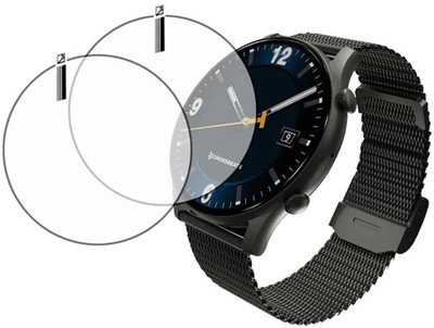 MOKPLZ Screen Guard for CROSSBEATS APEX REGAL SMARTWATCH(Pack of 2)