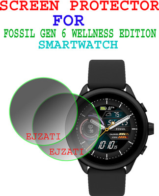EJZATI Screen Guard for FOSSIL GEN 6 WELLNESS EDITION SMARTWATCH(Pack of 2)