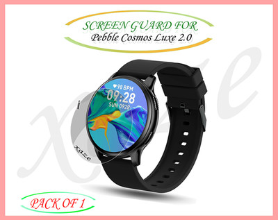 XAZE Screen Guard for Pebble Cosmos Luxe 2.0 Smartwatch(Pack of 1)