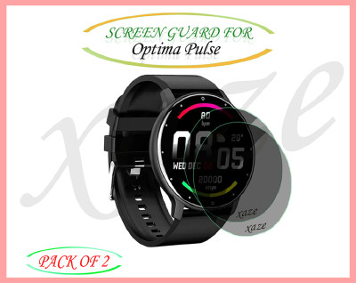 XAZE Screen Guard for Optima Pulse Smartwatch(Pack of 2)