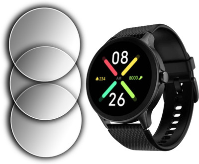 EJZATI Edge To Edge Screen Guard for NOISEFIT FUSE SMARTWATCH, SCREEN GUARD(Pack of 3)