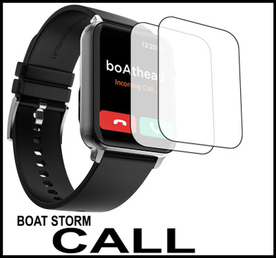 TWUAOP Screen Guard for BOAT STROM CALL(Pack of 2)