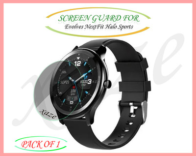 XAZE Screen Guard for Evolves NextFit Halo Sports Smartwatch(Pack of 1)