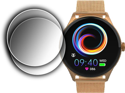 ejzatex Screen Guard for TITAN EVOKE SMARTWATCH, SCREEN GUARD(Pack of 2)