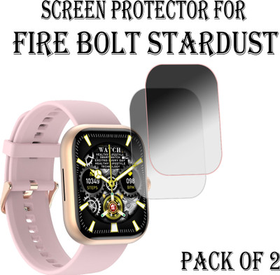EJZATI Screen Guard for FIRE BOLTT STARDUST SMARTWATCH(Pack of 2)