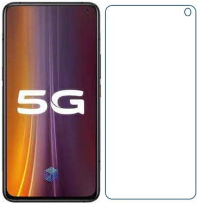 Fit size Edge To Edge Tempered Glass for vivo iqoo 3 5g fiber pilatic tempered guard(Pack of 1)