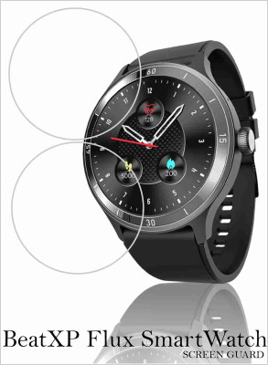 FINCH Screen Guard for beatXP Flux Smartwatch(Pack of 2)