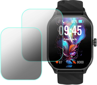MOKPLZ Screen Guard for FASTRACK REFLEX POWER SMARTWATCH(Pack of 2)