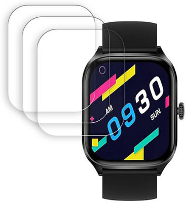 ARBAN Screen Guard for TIMEX iConnect Calling+ 2.01 inch Smartwatch Screen Protector | Anti-Scratch | Edge to Edge Full Coverage | 9H Hardness | Screen Guard(Pack of 3)